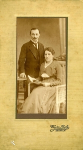 Sally and Emma Gottfeld shortly after they were married